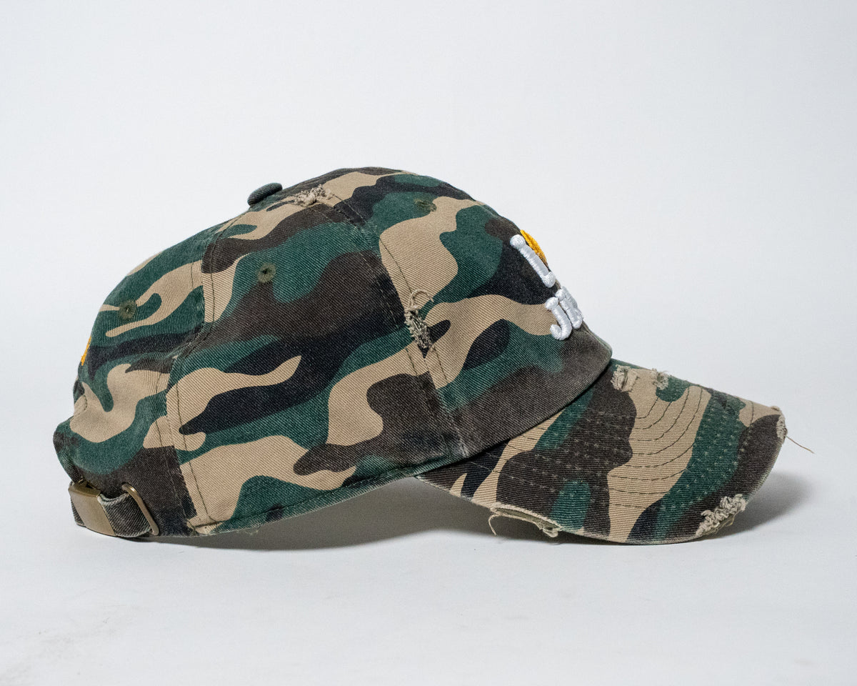 I Love Jesus - Distressed Camo