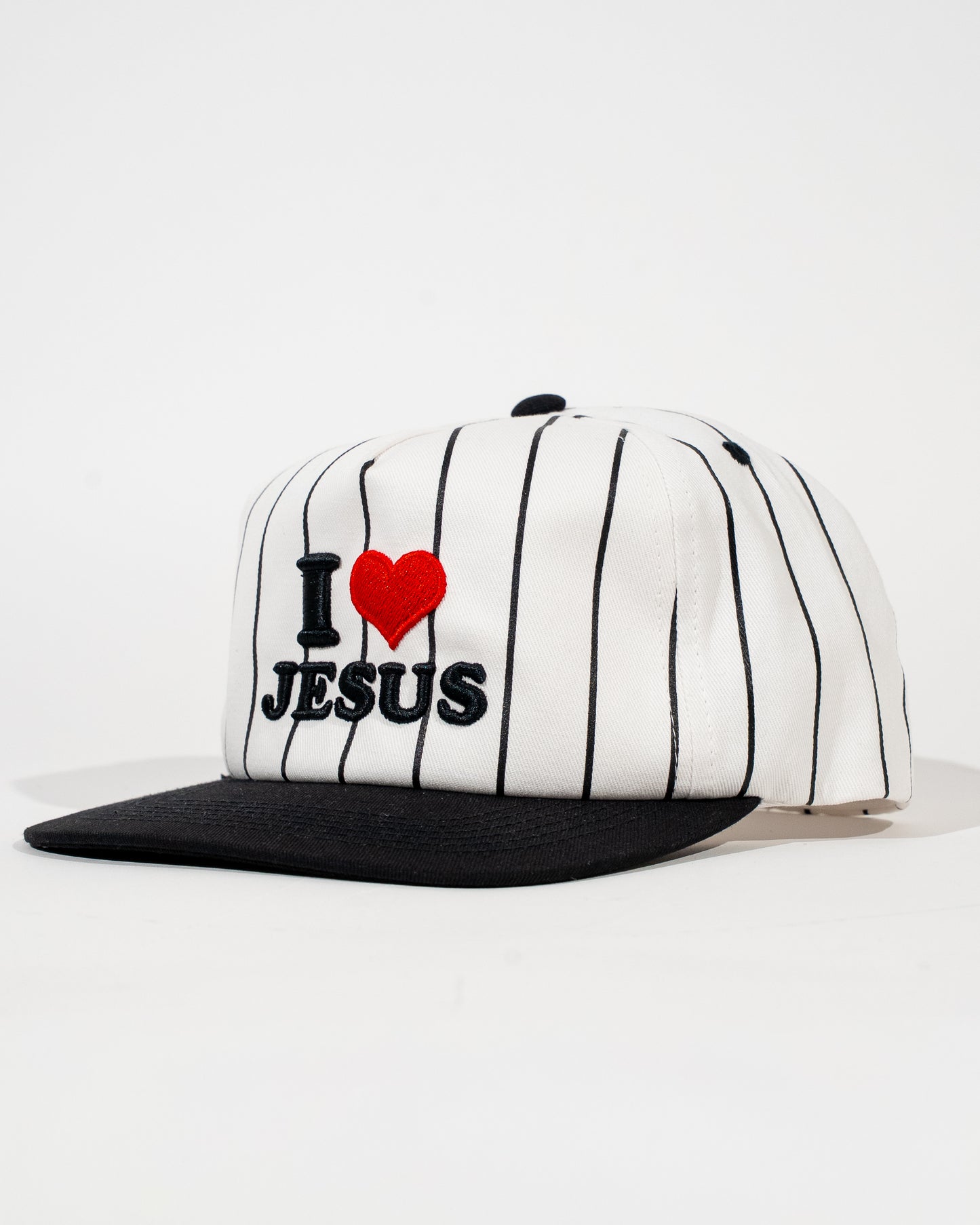I love Jesus - Pinstripe