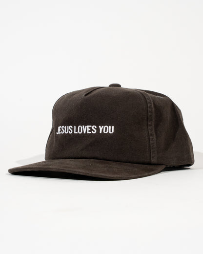 Jesus loves you - Vintage Black